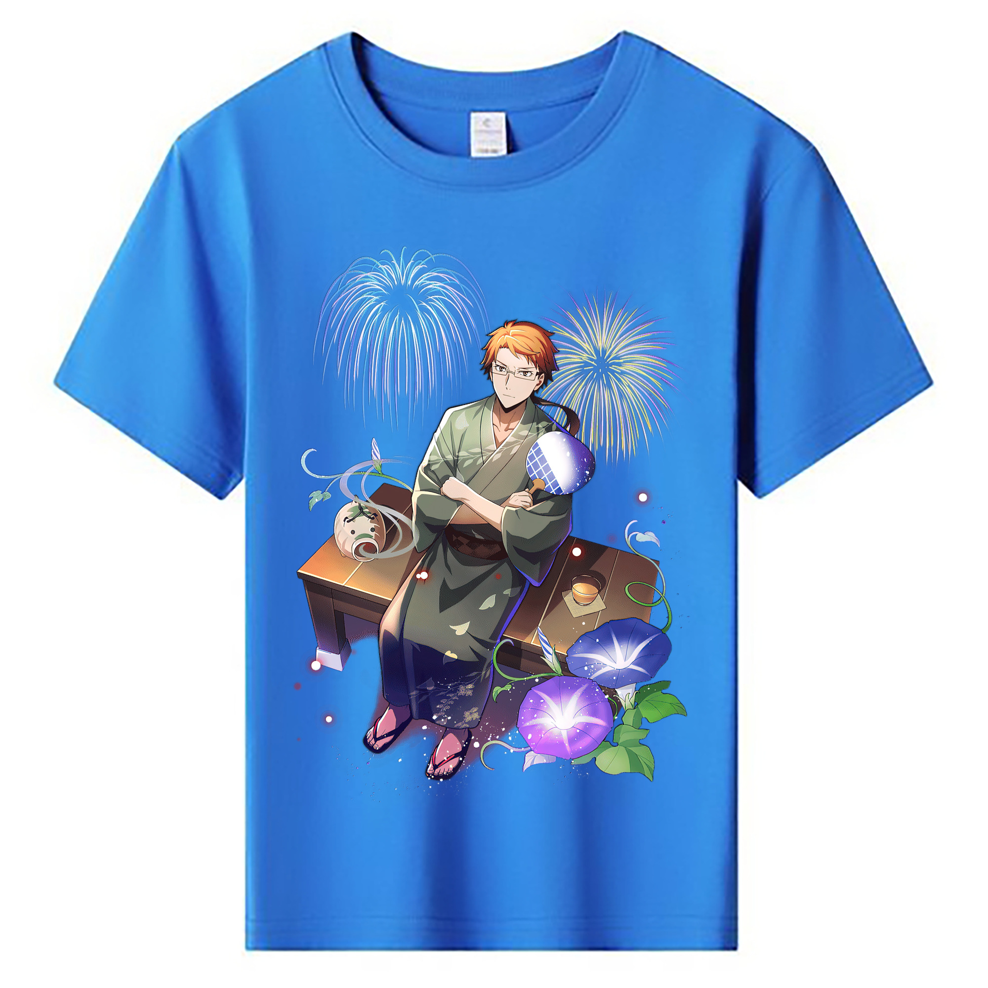 （画像用） 文豪ストレイドッグス Bungo Stray Dogs 綿100％キッズTシャツ（フロントプリント）